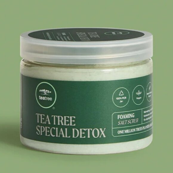 Paul Mitchell Tea Tree Special Detox Foaming Salt Scrub exfoliate + detox scalp - Picture 1 of 2